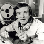 Alan Freeman in classic pose in the studio